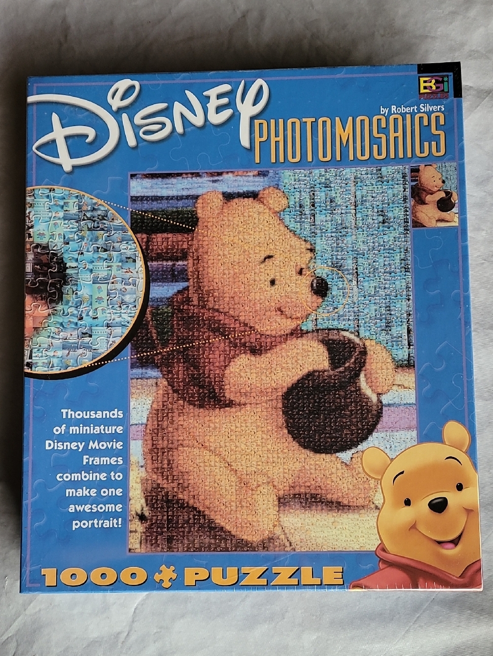 New/Sealed Disney Winnie the Pooh Photomosaics Puzzle 1026 pieces